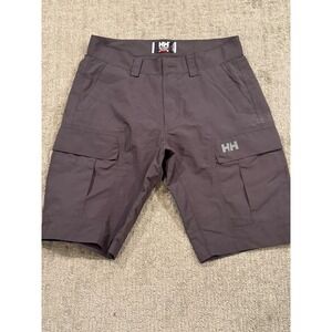 Helly Hansen 30 Gray Nylon Hiking Shorts (S)